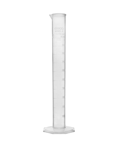 [CAHP058049AC] 100ml Measuring Cylinder, Polypropylene