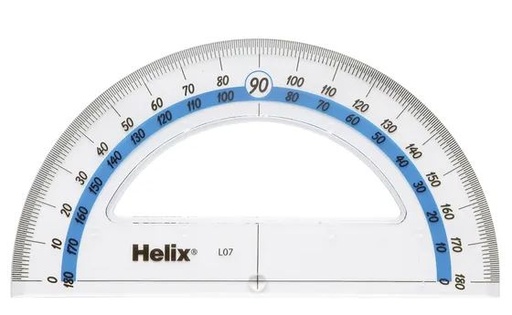[CAHE132125] Helix Protractor 180°/15cm - Pack of 25 