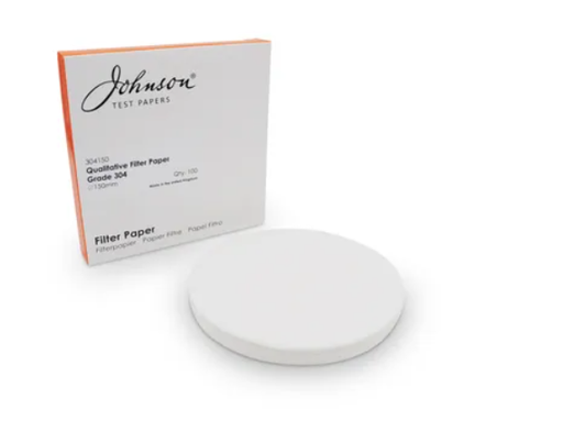 [CAHP052172AB] Johnson Grade 1 Filter Paper, Standard - 150mm, Pack of 100 