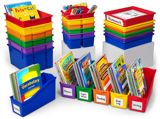 [CAEDU-LA845] Classic Classroom Storage Bin Bundle