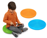 [CAFUR2202-LC511RG] Flex-Space Wobble Cushion - Orange