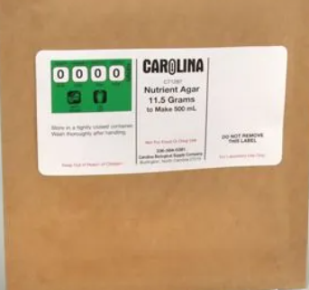 [CA789640] Dehydrated Nutrient Agar, Premeasured - Pack of 6