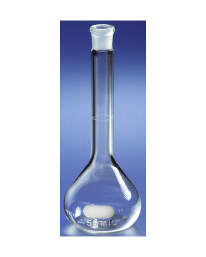 [CAHP00052900] Pyrex 100ml Stoppered Volumetric Flask (Class A) - Single 