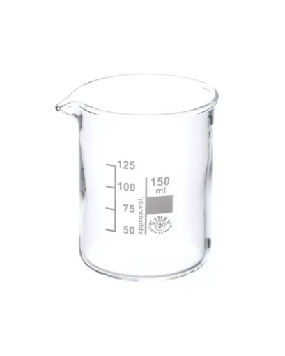 [CAHP053484AC] Simax 150ml Glass Beaker, Squat-Single 