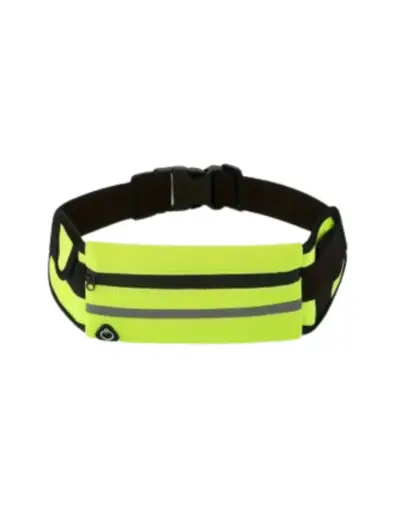 [309773] Sports Waist Bag Green Large 