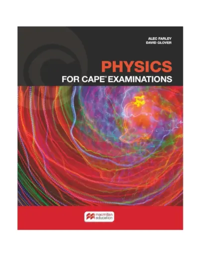 [ISBN: 978-0230037854] Title: Physics for CAPE® Examinations Student's Book