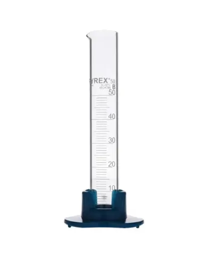 [CAHE1009678] Pyrex 50ml Glass Measuring Cylinder-Single  