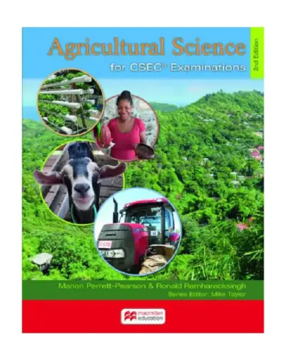 [ISBN: 978-1380045256] Title: Agricultural Science for CSEC Examinations, 2nd Ed.