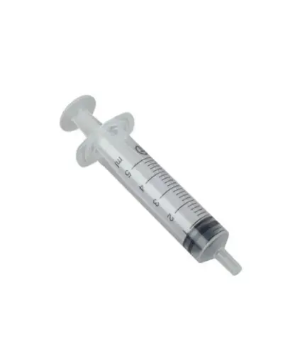 [CAVTT12302170-5] 5ml Plastic Laboratory Syringe, Non-sterile – Pack of 5	