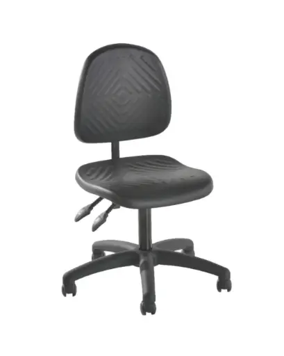 [CALB-FUR-A13-PU/D] Lab Chair, PU, LD Soft Castors-Desk 