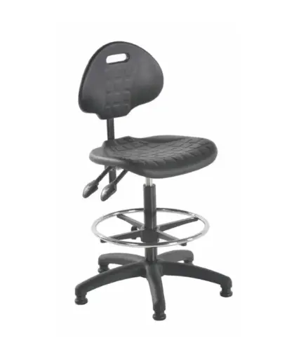 [CALB-FUR-A12-PU/B] Lab Chair, PU LD Soft Castors-Bench 