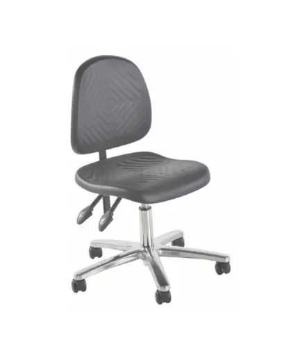 [CALB-FUR-401] Lab Chair, Deluxe PU LD Soft Castors-Bench